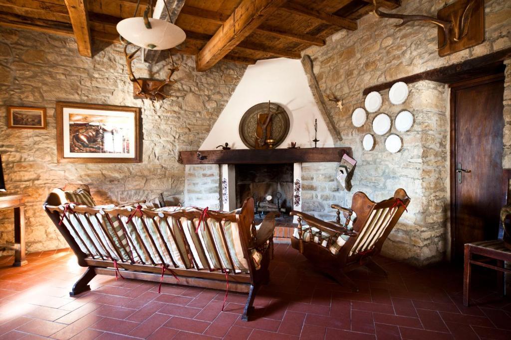 Villa Agriturismo Il Passeggere Bruscoli Zimmer foto